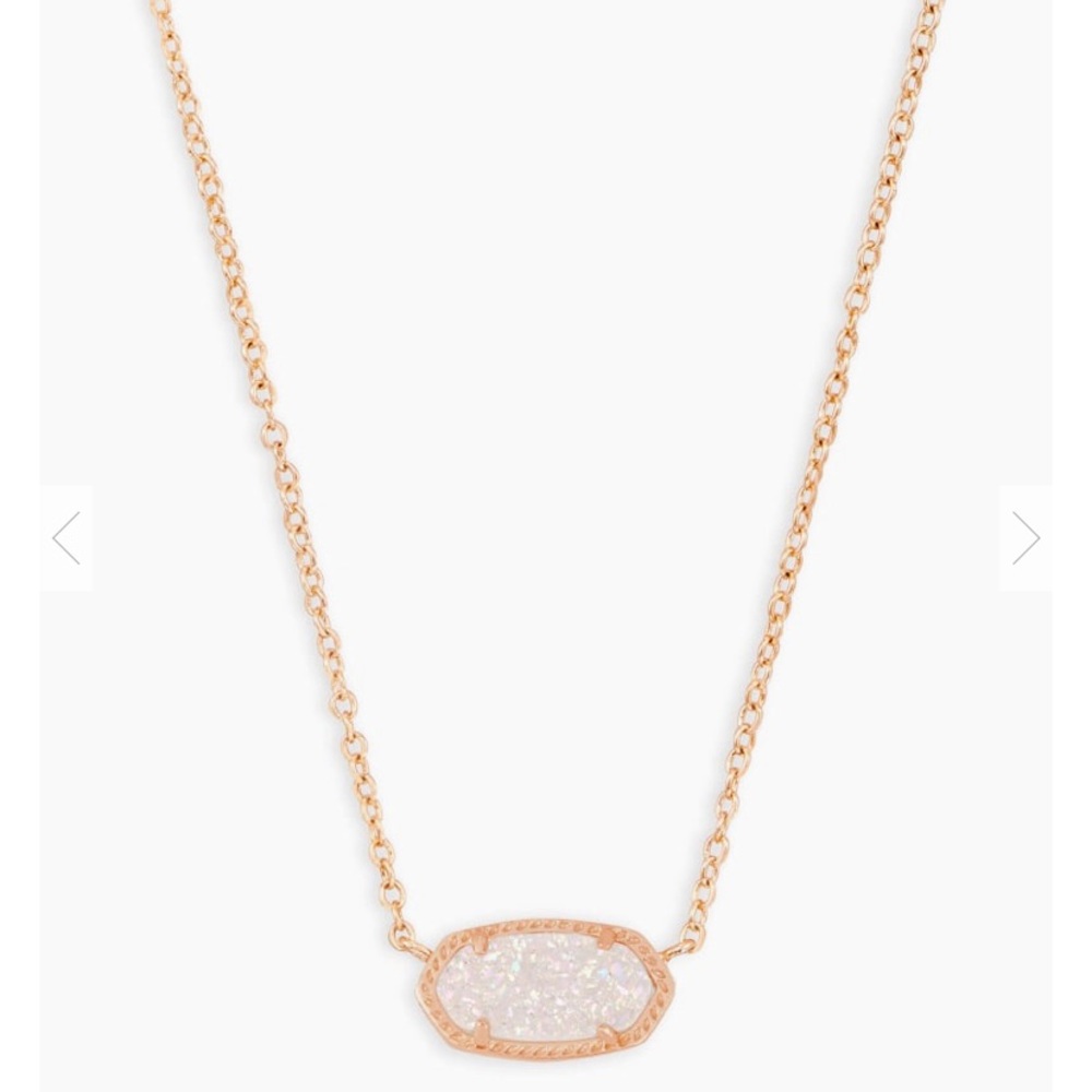 Kendra Scott Elisa Rose Gold Necklace